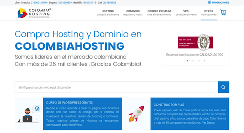 colombia hosting
