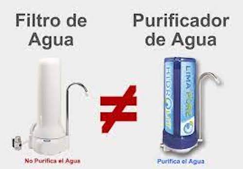filtros purificadores de agua